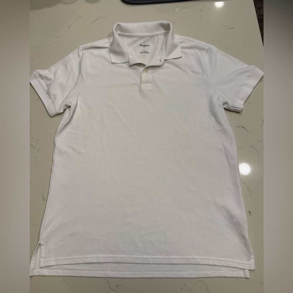 Goodfellow & Co Crisp White Polo Shirt